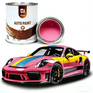 High Gloss 1K Car Paint Auto Body Repair Coating Automotive & Motorcycle Paint Manufacturer