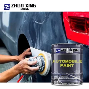 High Gloss Weather Resistant Automotive Refinish Paint Scratch Resistant Car Body Repair Paint