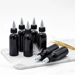 High Pigment Airbrush Hair Dye for Beard & Hair Line-up Grooming Waterproof Salon Barber Enhancement