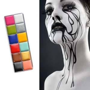 High Pigment Makeup Vegan Waterproof Face Body Kids Woman Cream Art Paint Private Label Custom