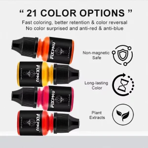 High Pigment Organic Tattoo Ink Set Custom Permanent Makeup Pigment 5ml Capacity Custom Logo Support for Lasting Lip