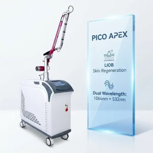 High Power 3000W Nd Yag PICO APEX Laser 450ps Ultra-Short Pulse for Pigment Removal Acne Scar Skin Whitening Equipment
