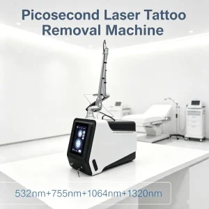 High Power Picosecond Laser Tattoo Removal Equipment 4 Wavelengths for Professional Beauty Salon Pigment Treatment