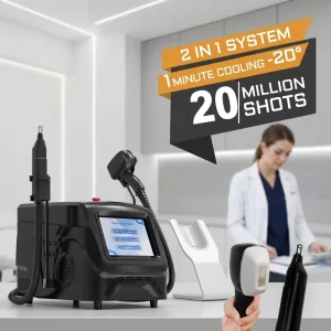 High Power Professional Nd Yag Picosecond Tattoo Removal Laser Machine With Carbon Peeling Pigmentation Removal System