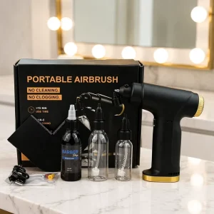 High Precision Rechargeable Copper ABS Clog Free Tool With Stable Output Portable For Barber Auto & Hobby Craft Airbrush