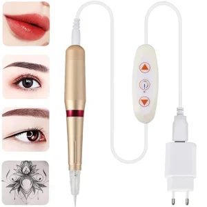 High Precision Tattoo Pen Rotary Permanent Makeup Micropigmentation Machine Lightweight Design