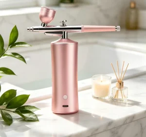 High Pressure ABS Facial Spray Gun Bar Oxygen Injection Instrument Nano Hydration Mist Maker Household Salon Skin Care Airbrush