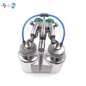High Pressure Airbrush Compressor Kit Nano External Mixing Spray Gun for Chrome Plating Chemical Pneumatic Sprayer