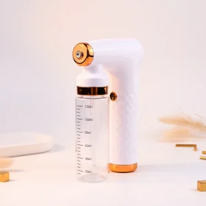 High Pressure Nano Mist Gun for Skin Hydration and Hair Moisturizing Care Nail Art and Cake ABS Material Piston Design Airbrush