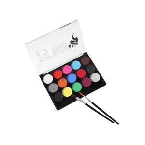 High Quality 15 Colors Kids Safe Non Toxic Face Paint Body Paint Kit for Halloween Party World Cup Face Painting Easy to Wash