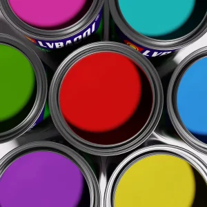 High Quality 1K 2K Clear Acrylic Liquid Coating Car Paint Metallic Solid Color Heat Resistant Iron Surface Spray Application