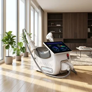 High Quality 2 in 1 755nm 808nm 1064nm Nd Yag 808nm Diode Laser Hair Removal Machine Picosecond Laser Equipment