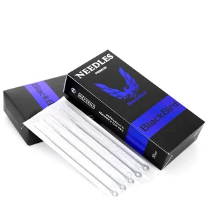 High Quality 50 Pieces Manufacturer Body Disposable Sterile Traditional bar Tattoo Needles for Tattoo Artist