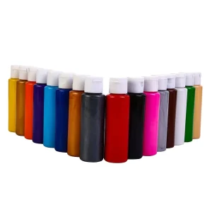 High Quality 60ml DIY Artist Acrylic Paint Set for Art Painting on Canvas & Paper Non Toxic Professional Colors