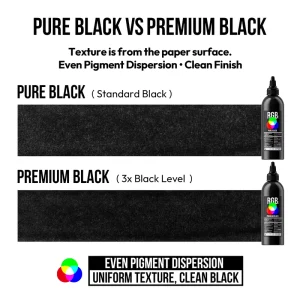 High Quality 8oz 240ml Pure Black Tattoo Ink Tattoo Pigment Ink Sterile for Body Art with Custom Logo