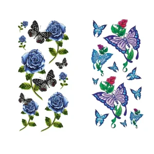 High Quality Different Designs Sticker Tattoo Water Transfer Temporary Tattoo Stickers