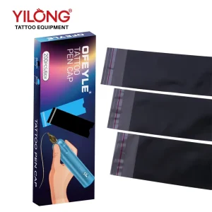 High Quality Disposable ABS Plastic Pen Machine Cover Bag 5.3×16.2cm Big Size Black Blue Permanent Makeup Accessories