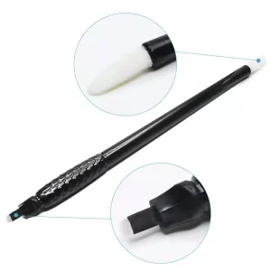 High Quality Disposable Microblading 18U Manual Eyebrow Manual Microblading Pen Handle Microblading Hand Tool
