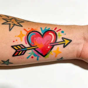 High Quality Disposable Temporary Tattoo Decals Waterproof Body Art Stickers