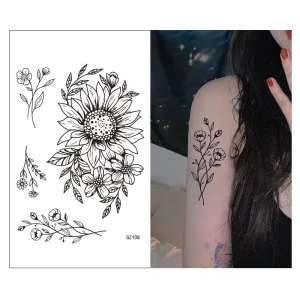 High Quality Eco friendly Body Art Temporary Tattoo