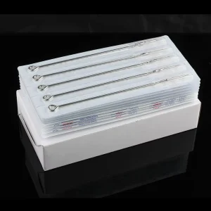 High Quality Individual Package Disposable Tattoo Needle Sterilized 316 Stainless Steel Standard Tattoo Needles for Body Art