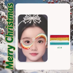 High Quality Natural Plant Based Body Face Paint for Children’s Safe Holiday Festival Makeup with Easy Application