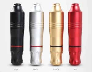 High Quality Pen Type Coil Tattoo Electric Rotary for PMU Machine Hot Battery Aluminum Alloy Permanent Tattoo Gun