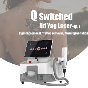 High Quality Portable Nd Yag Machine Professional Pigmentation Removal Tattoo Removal Beauty Equipment