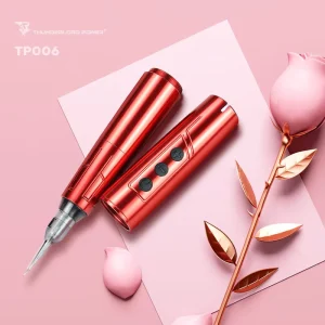 High Quality Professional TP006 Cordless Rotary Tattoo Pen Dual Battery Rechargeable Microshading PMU Machine