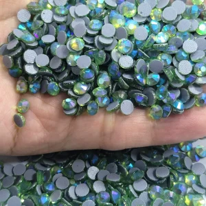 High Quality SS20 Crystal AB Flat Back Hotfix Rhinestone for Body Art