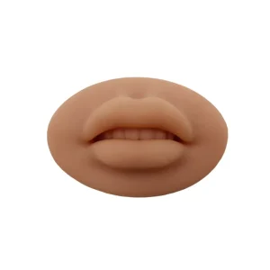 High Quality Soft Lip Teeth Tattoo Realistic Silicone PMU 3D Lip Practice Skin Dark Permanent Makeup Accessories