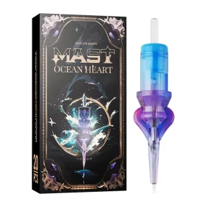 High Quality Stainless Steel for Ocean Heart RL F Permanent Makeup Needle Tattoo Cartridge with Small Skin Damage 20Pcs box