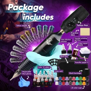 High Quality Tattoo Machine Kits Tattoo Supplies