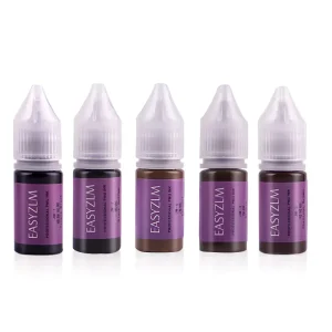 High Quality Tattoo Supplies Bottle Tattoo Ink Pigment Multiple Colors Eyebrow and Lip