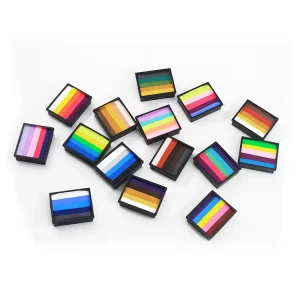 High Quality UV Neon Rainbow Natural Plant Mineral Face Body Paint Glowing Dark Safety Certified Children Qatar Football Fans’