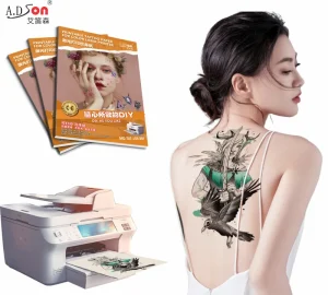 High Quality Water Transfer Tattoo Stickers Transparent Waterproof Temporary Tattoos Paper