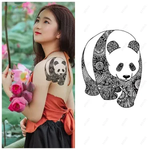 High Quality Waterproof Long Lasting Non-toxic Safe Fashion Sticker Colourful Removable Fake Sexy Temporary Body Tattoo Sticker