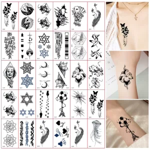 High Quality Waterproof Temporary Body Art Sticker Sexy Tattoo Temporary