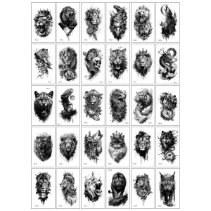 High Quality Waterproof Temporary Body Art Sticker Tattoo Temporary