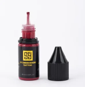 High Retention Organic Microblading Liquid Tattoo Ink Easy to Use for Eyebrows Lips Eyeliner Long Lasting Never Turning Red Blue