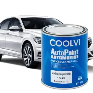 High Solid Content 1K Snow Blue Pearl Paint Cost effective Coating for Car Body Refinish Repair