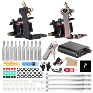 Highest Quality Tattoo Machine Kits Complete Coil Tattoo Gun Sets