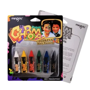 Hight Quality Perfect Painting Art Face Painting Water Based Face Painting Crayon Set Safe Kids Body Paint for Halloween Makeup