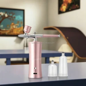 Rechargeable Airbrush Makeup Spray Gun Portable Facial Oxygen Injector Machine Beauty Skin Care Device Tattoo Nail Art Airbrush