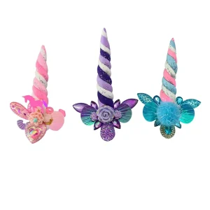Horn Face Jewels Stickers Self-Adhesive Rhinestone Crystal Body Art for Kids Party Festival