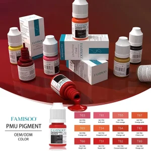 Hot Professional PMU Organic Pigment Newly Upgraded Eyebrow Lip Long-lasting Retention High Penetration Permanent