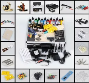 Hot Sell Professional Free Tatoo Kits and Airbrush Kits for Beginner