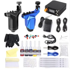 Hot Sell Rotary Tattoo Machine Kit Complete Tattoo Gun Set Professional