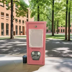 Hot Sell Single Card & Tattoo Sticker Vending Machine Portable Body with Coin & Token Payment