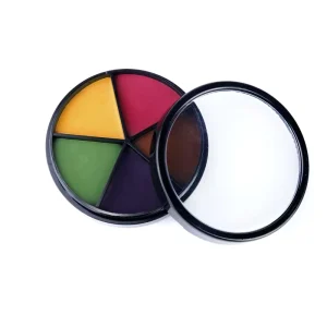 Hot Selling Non Toxic Professional Mineral 5 Color Skin Friendly Football Face & Body Paint Kit for Sfx Makeup